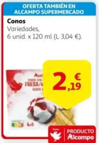 Alcampo Conos oferta