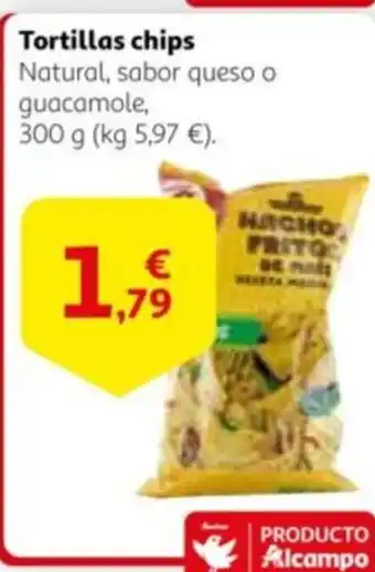 Alcampo Tortillas chips oferta