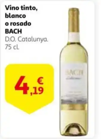 Alcampo Vino tinto, blanco o rosado BACH oferta