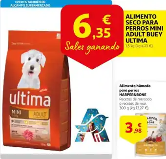 Alcampo Alimento húmedo para perros HARPER&BONE oferta