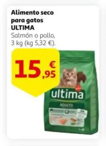 Alcampo Alimento seco para gatos ULTIMA oferta