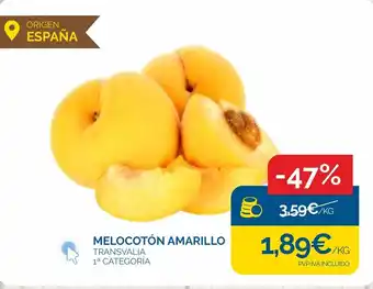 Supermercados La Despensa MELOCOTÓN AMARILLO oferta