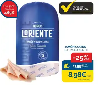 Supermercados La Despensa JAMÓN COCIDO oferta