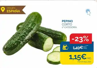 Supermercados La Despensa PEPINO oferta