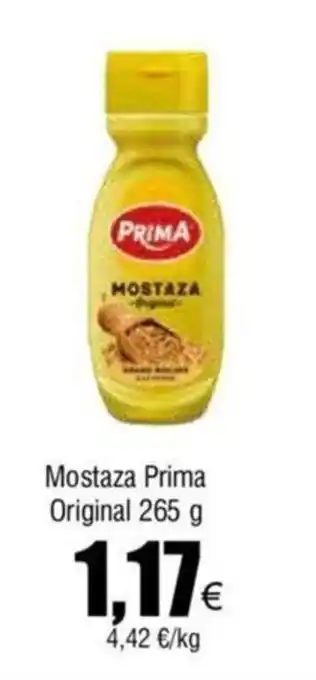 FROIZ Mostaza Prima Original 265 g oferta