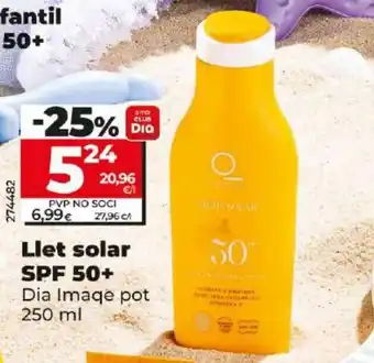 Dia Llet solar SPF 50+ oferta