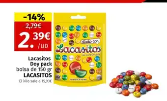 Maskom Supermercados Lacasitos Doy pack bolsa de 150 gr oferta