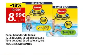 Maskom Supermercados Pañal bañador de tallas oferta