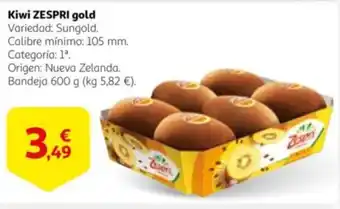 Alcampo Kiwi ZESPRI gold oferta