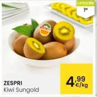 Eroski ZESPRI Kiwi Sungold oferta