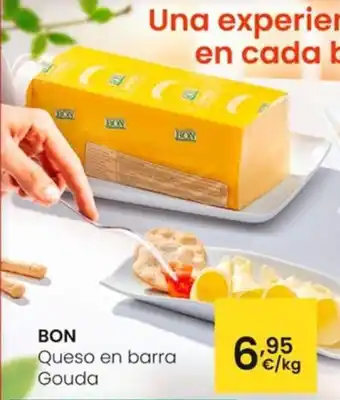 Eroski BON Queso en barra Gouda oferta