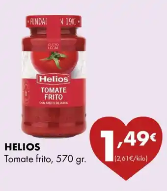 Supermercados Lupa HELIOS Tomate frito, 570 gr. oferta