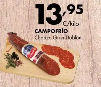 Supermercados Lupa CAMPOFRÍO Chorizo Gran Doblón. oferta