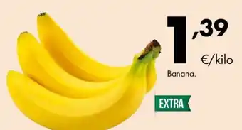 Supermercados Lupa Banana. oferta