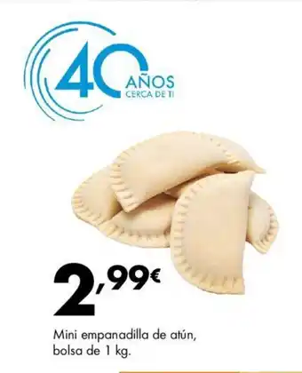 Supermercados Lupa Mini empanadilla de atún, bolsa de 1 kg. oferta
