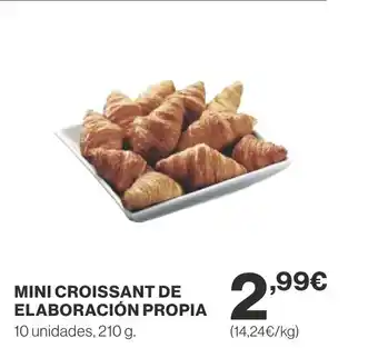 Supercor MINI CROISSANT DE ELABORACIÓN PROPIA oferta