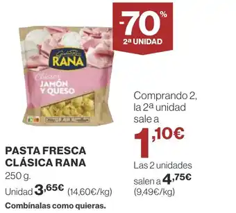 Supercor PASTA FRESCA CLÁSICA RANA oferta