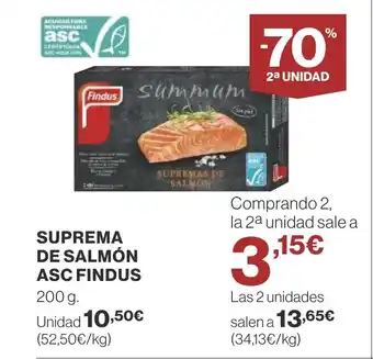 Supercor SUPREMA DE SALMÓN ASC FINDUS oferta