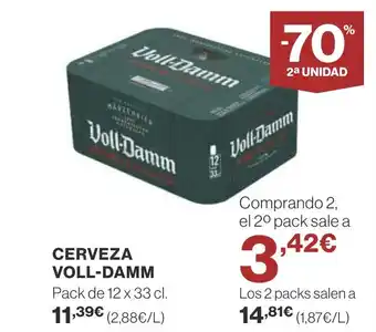 Supercor CERVEZA VOLL-DAMM oferta
