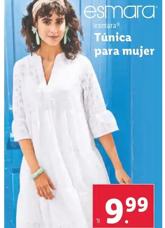 Lidl Túnica para mujer oferta