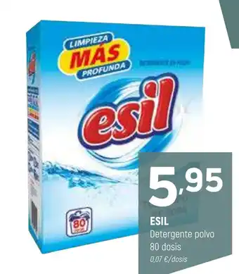 Coviran ESIL Detergente polvo 80 dosis oferta
