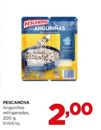 Alimerka PESCANOVA Anguriñas refrigeradas, 200 g. oferta