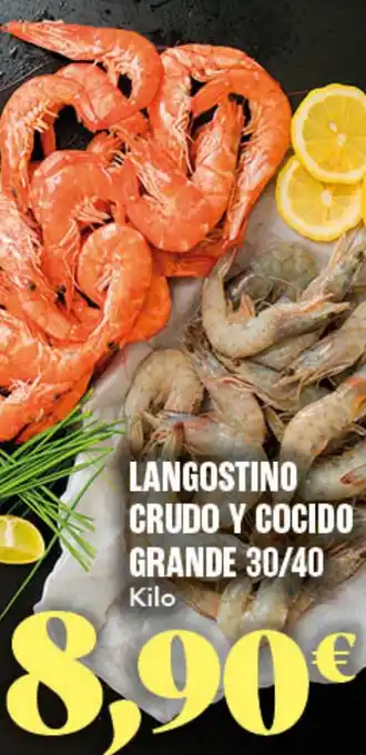 Gadis LANGOSTINO CRUDO Y COCIDO GRANDE 30/40 oferta
