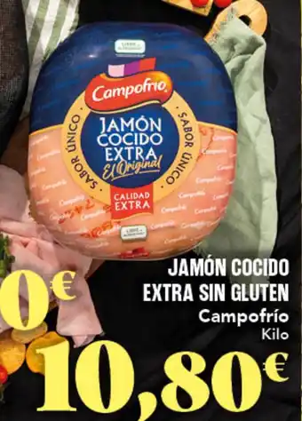 Gadis JAMÓN COCIDO EXTRA SIN GLUTEN Campofrío oferta