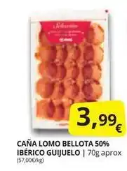 Supermercados MAS Caña de lomo oferta
