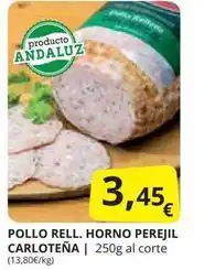 Supermercados MAS Pollo relleno oferta