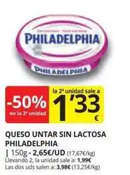 Supermercados MAS Queso de untar oferta