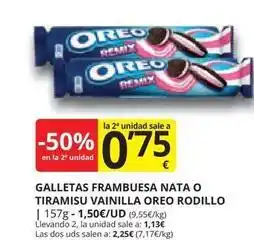 Supermercados MAS Galletas oferta