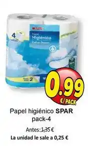 SPAR Spar - papel higienico oferta