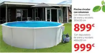 Alcampo Piscina revestida de madera oferta