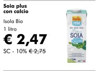 NaturaSí Soia plus con calcio oferta