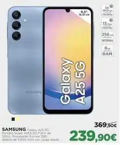 El Corte Inglés Samsung - galaxy a25 5g oferta