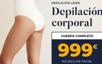 Depilación láser depilación corporal