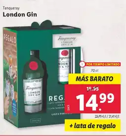 Lidl Tanqueray London Gin oferta