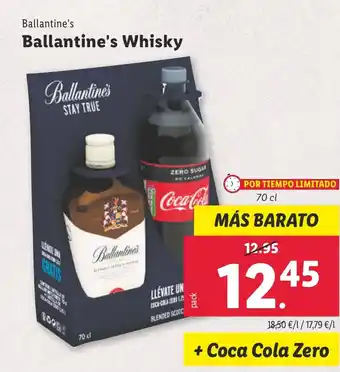Lidl Ballantine's Ballantine's Whisky oferta