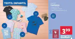 Lidl pepperts!® Camisetas oferta
