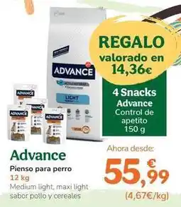 TiendAnimal Advance - pienso para perro oferta