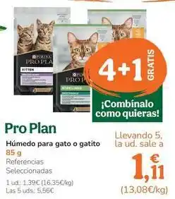 TiendAnimal Purina - pro plan húmedo para gato o gatito oferta