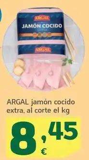 HiperDino Argal - jamon cocido extra oferta