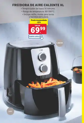 Lidl FREIDORA DE AIRE CALIENTE XL oferta