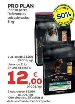 Kiwoko Pro plan - pienso perro referencias seleccionadas oferta