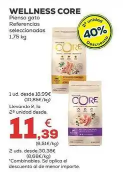 Kiwoko Wellness - core pienso gato oferta