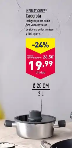 ALDI INFINITY CHEFSⓇ Cacerola oferta