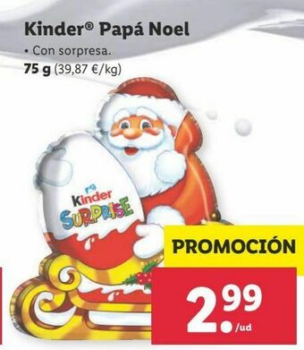 Lidl Chocolate kinder oferta