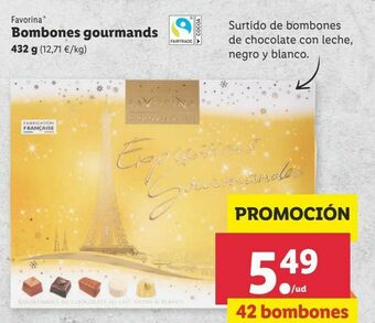 Lidl Bombones favorina oferta