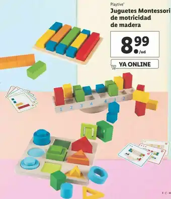Lidl Juguetes educativos oferta